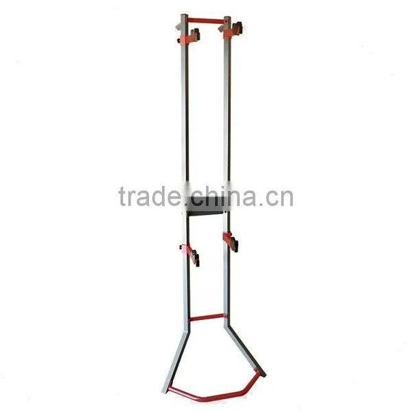 gravity wall-mounted hanging bike rack