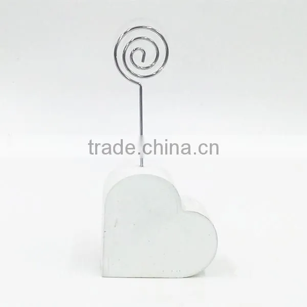 Wood and Iron Decoration Name Card Holder photo-6