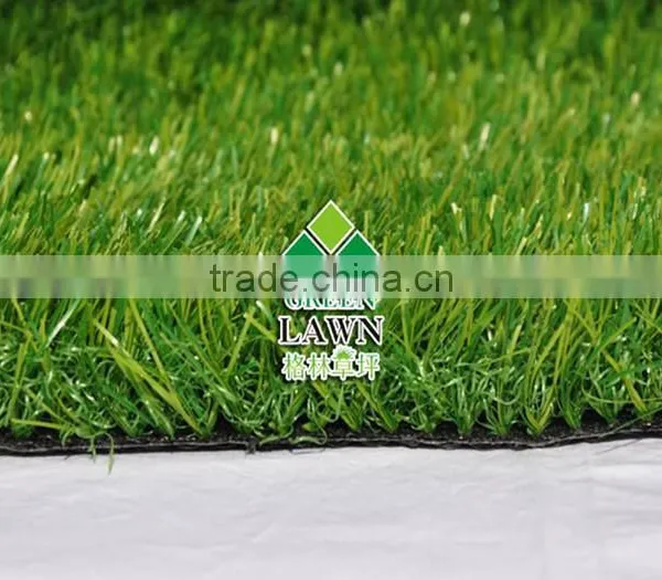 Natural-looking Summer Green Color Synthetic Grass for Garden photo-4