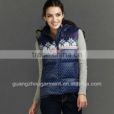 2012 Lady Fashion Garment American Fashion Girls's Winter Vest