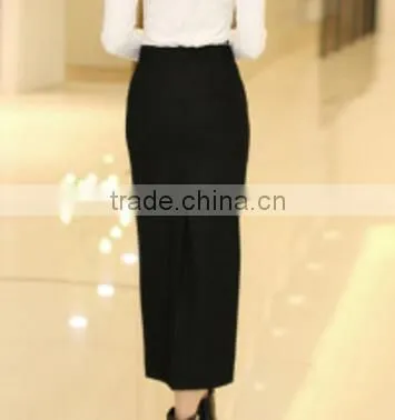 Latest Lady Pencil Short Skirt in Jersey/Split Step Skirt photo-4