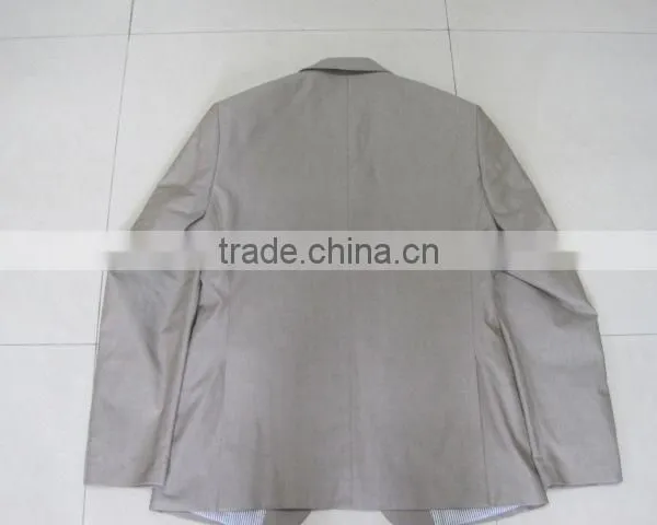 New Style Wedding Dress Suits for Men Handmade Suits 100%linen Suit photo-2