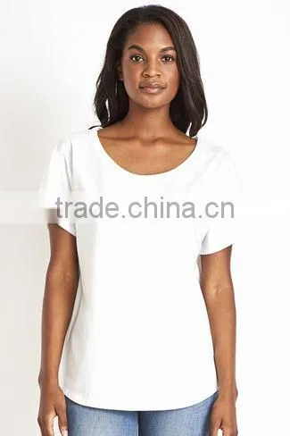 Next Level Apparel Ladies' Ideal Dolman Tee - 60% Combed Ring-spun Cotton, 40% Polyester Jersey and Comes With Your Logo photo-5