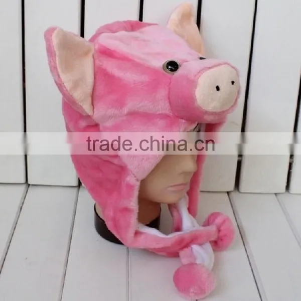 Newest Style Customized Soft Plush Animal Hat for Winter photo-6