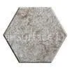 12mm Decorative Non - Toxic Hexagon Seamless Marble Acrylic Sheet Tiles