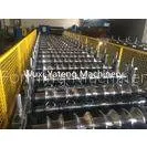 Customized Hydraulic Cutting Corrugated Roll Forming Machine With Steady And Polished Rollers