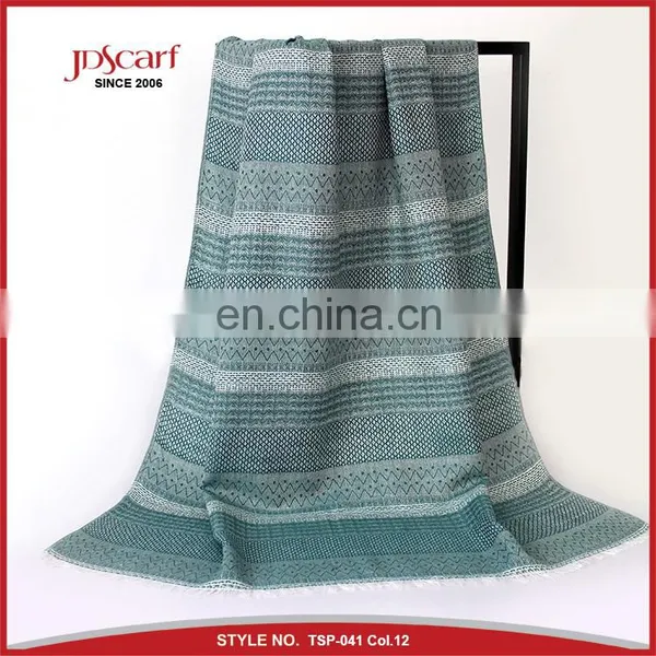 2017 Latest Fashion Scarf Cheap Pashmina Shawl 100% Polyester Scarf