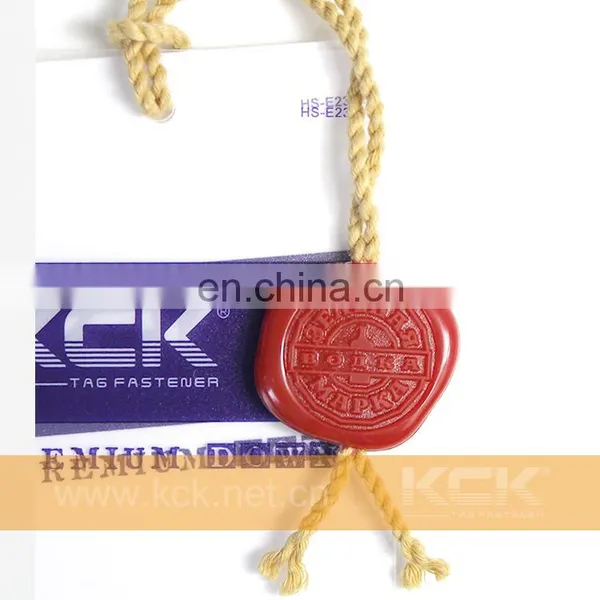 Embossed Plastic Seal Tag For Clothing Labels