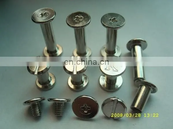 Wholesale Stainless Steel Screw ,book Screw ,menu Screw photo-5
