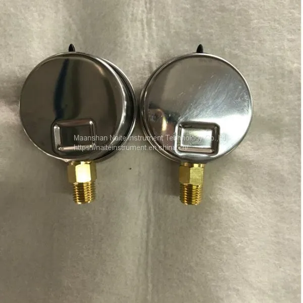 63mm Stainless Steel Compound Pressure Gauge photo-4