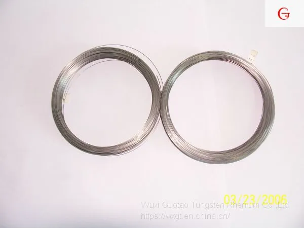 Molybdenum Rhenium (Mo-Re) Alloy Wire