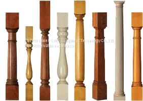Famous COSEN CNC Wood Turning Lathe Machine for Wood Stair Case, Legs photo-3