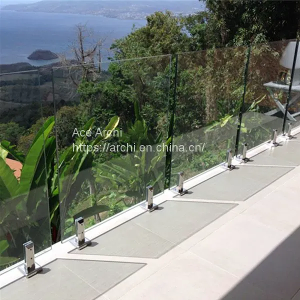 Australia 316 Stainless Steel Spigot / Glass Balustrade Spigot / Spigots Glass Clamps photo-3