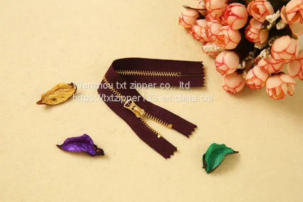 #3 #4 #5 #8 #10 Metal Brass Zipper Close End photo-5