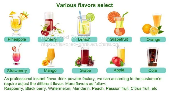 Hot Sale Coconut Flavored Instant Drink Juice Powder photo-3