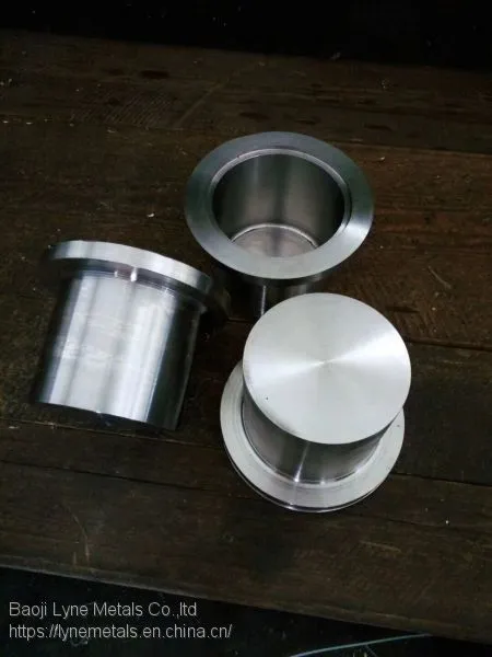 99.6% Polished Pure Titanium Melting Crucible High Purity Titanium Crucible photo-2