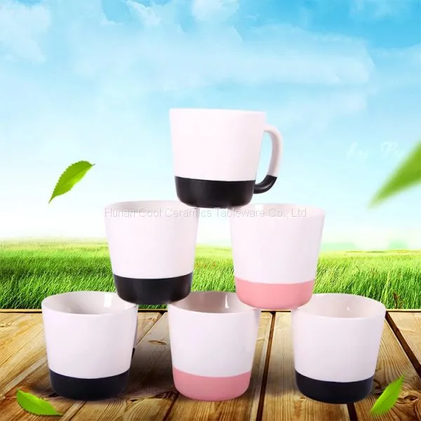 Custom Colorful Inner White Ceramic Mug Tea Cups Ceramic Travel Coffee Mugs for Sublimation photo-5