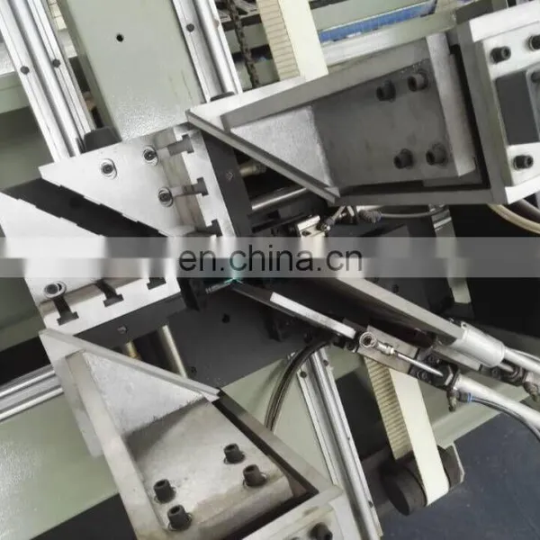 Automatic Four Corner PVC Window Door Frame Welding Making Machine photo-4
