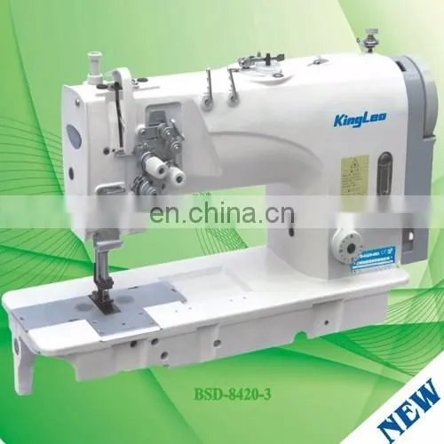High Quality Typical High-speed Double-needle Lockstitch Sewing Machine photo-2