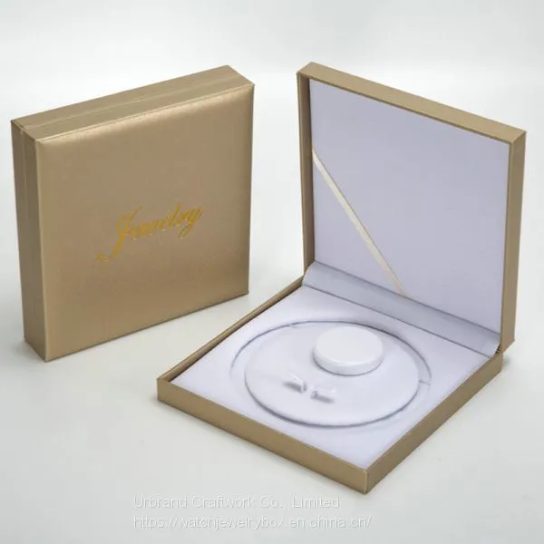 Factory Wholesale Customization Pearl Necklace Jewelry Box Jewelry Ring Necklace and Bracelet Packaging Box photo-3