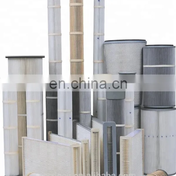Cylindrical Industrial Filter Cartridge PTFE Membrane Wide Pleat Spacing photo-6