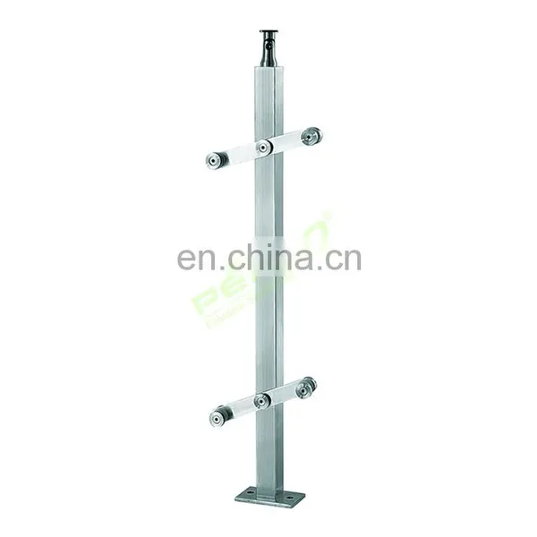 Factory Cheap Price Glass Post Handrails Stainless Steel Glass Railing Balustrade Wholesale In China photo-5