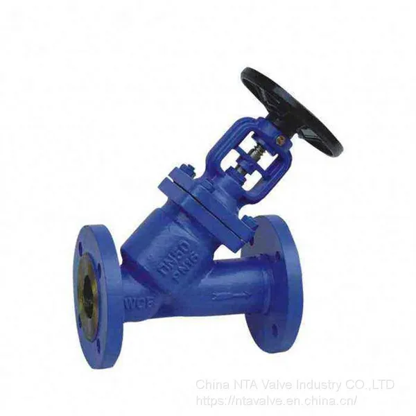 WCB/ CF8/CF8M Y-type Globe Valve