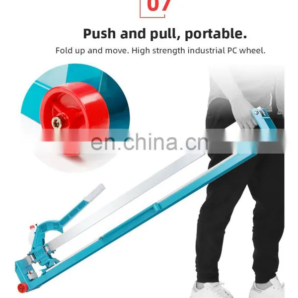 800mm/1000mm/1200mm/1600mm/1800mm Manual Tile Cutter High Precision Laser Infrared Tile Manual Push Knife photo-5