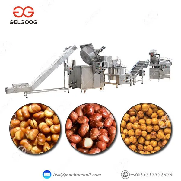 Commercial Cashew Nut Fryer Line Cashew Nut Frying Machine photo-2