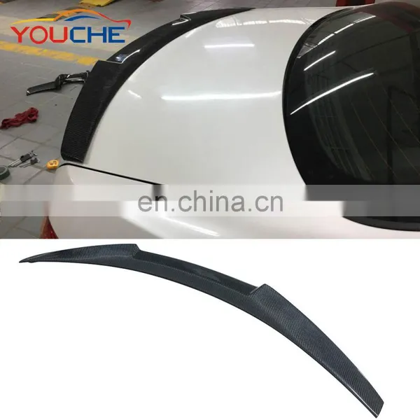 Carbon Fiber M4 Style Rear Trunk Spoiler for VW Volkswagen CC Passat 4 Door Sedan 2009-2018
