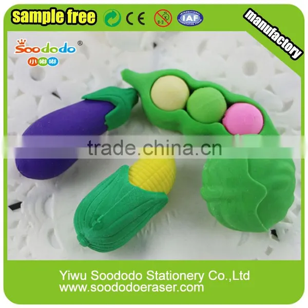America Pea Shape Eraser Vegetable Series