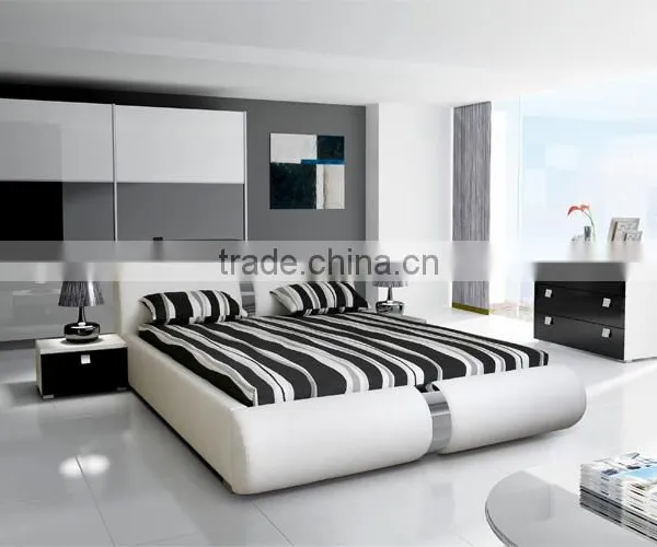 2016 Hot Sale Modern Bedroom Furniture Diamond Bed photo-2