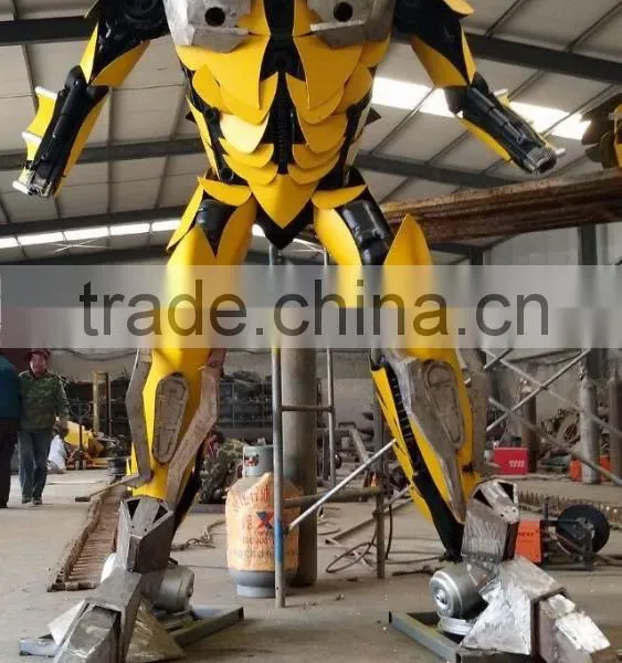 Modern Metal Art Sculptures for Outdoor Decoration Optimus Prime photo-5