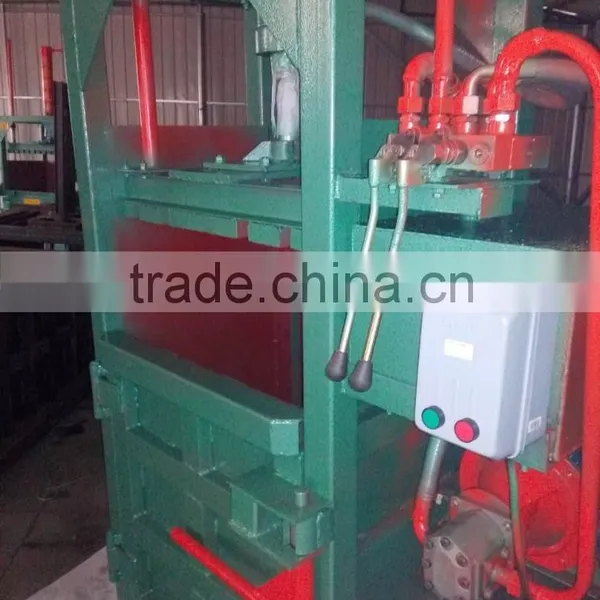 Waste Carton Paper ,plastic Pet Bottle Baler Machine / Hydraulic Full Automatic Baler Press Quality Choice Most Popular photo-4