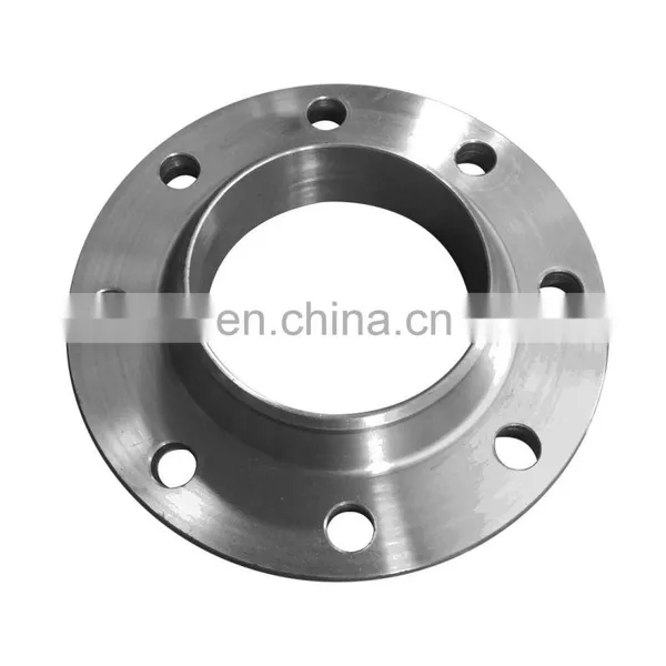 Fine Stainless Steel Large Diameter Thick Wall Blank Forging Carbon Steel Threaded Flange Plate
