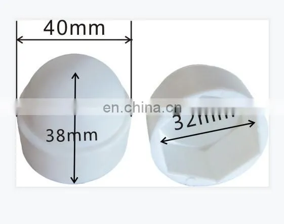 17mm 21mm Nut Cover ca p for M6 Bolt Hex Bolt Plastic ca p Hex Socket Cover ca ps photo-3