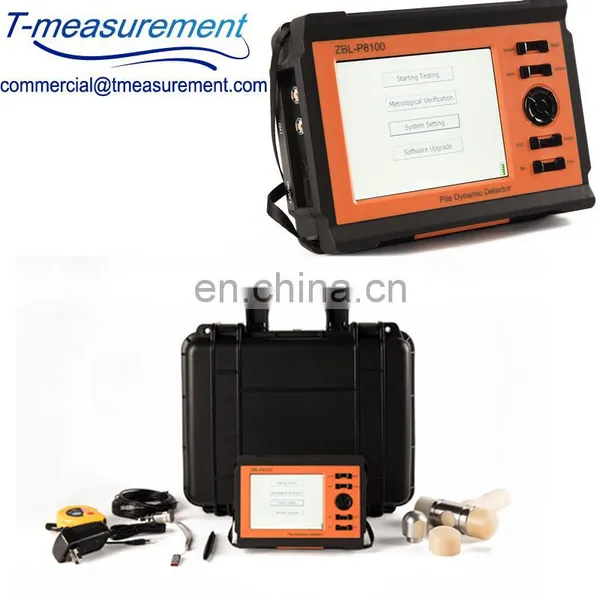 Taijia ZBL-P8100 Pile Integrity Tester Pile Integrity Test Machine Price Low Strain Integrity Testing photo-3