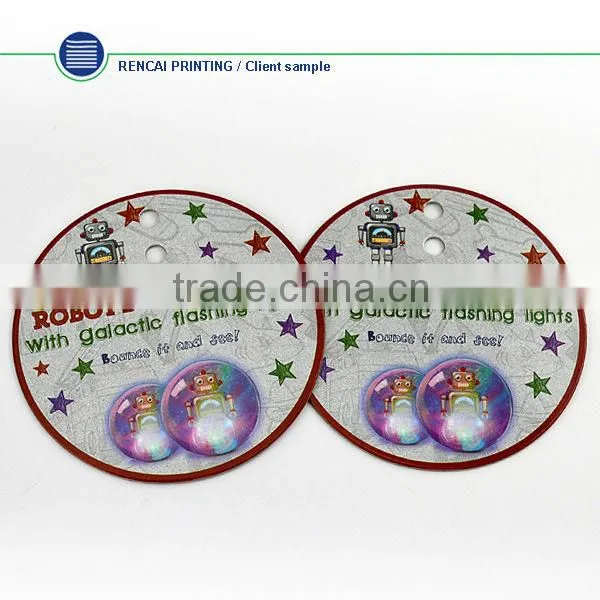 High Quality Custom Printed Brand Paper Hang Tag/brand Laber