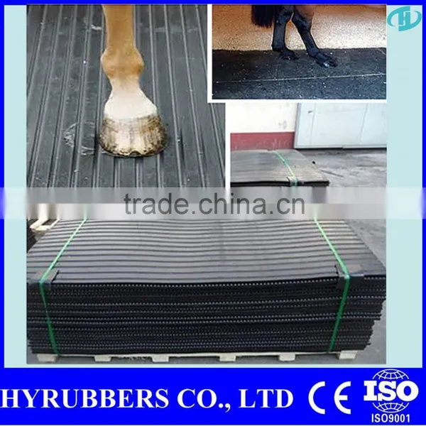 Rubber Horses Small Diamond Rubber Stable Mat Quality Choice photo-2