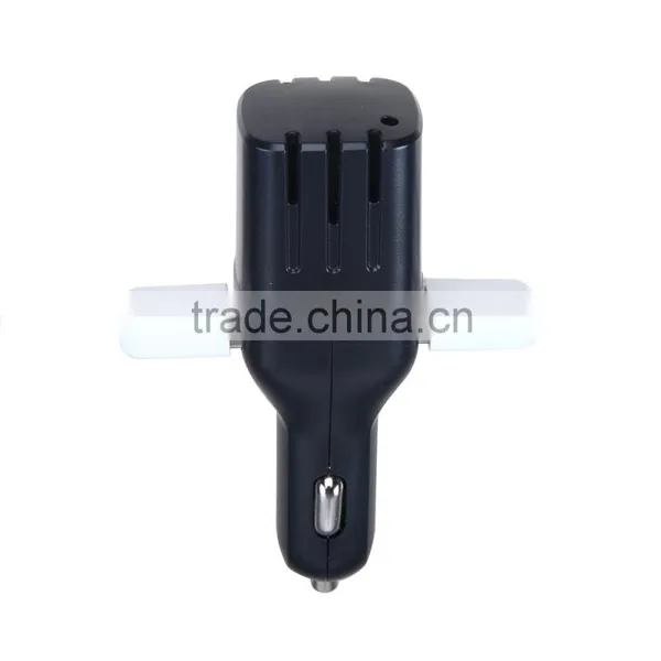 Car Air Purifier Ionizer for In-Car Air Cleaner With 2 USB Port for Charging Mobile photo-5