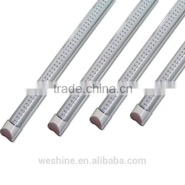 HOT Sale t8 Pinky Led Plant Grow Light Tube Hydroponic Tube Factory Direct Price Integrated t8 Led Light Tube for Vegs photo-2