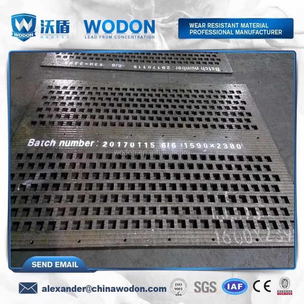 Mining Service High Wear Resistant Abrasion Steel Plate Vibrating Screen photo-6