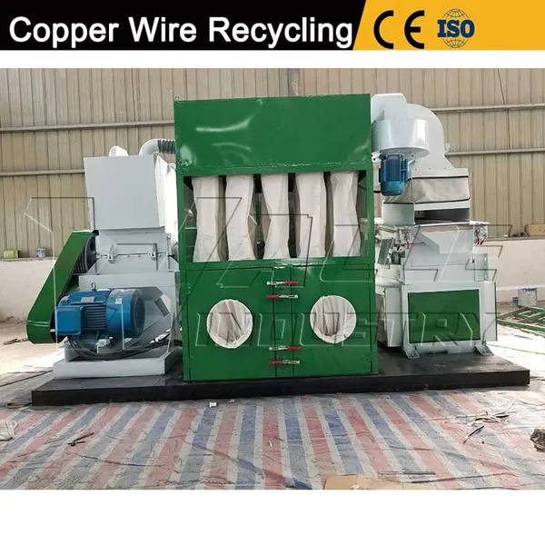 Copper Wire Granulator Machine | High Purity Copper Plastic Separation Equipment photo-5
