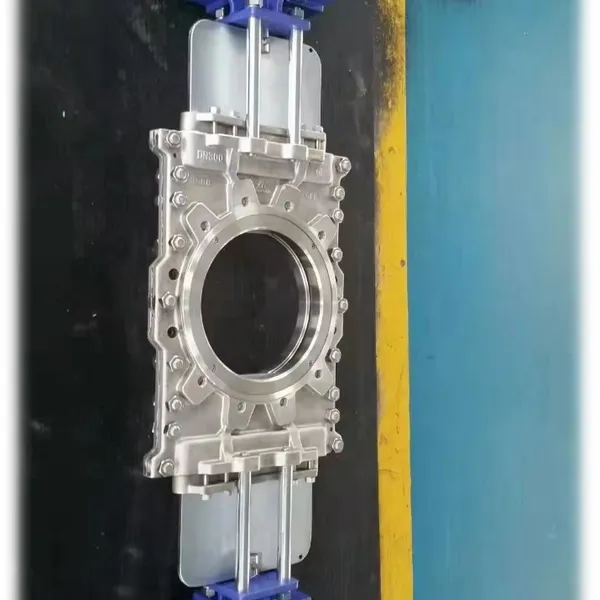 Multi-Actuator Knife Gate Valve (Manual, Pneumatic, Electric) - Versatile for Process Automation in Waste and Water Treatment
