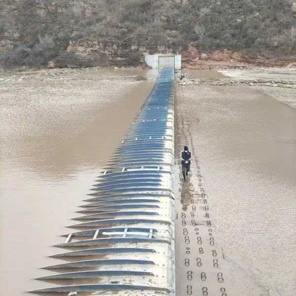 Customized Inflatable Rubber Air Shield Dam for Water Storage Solutions photo-1