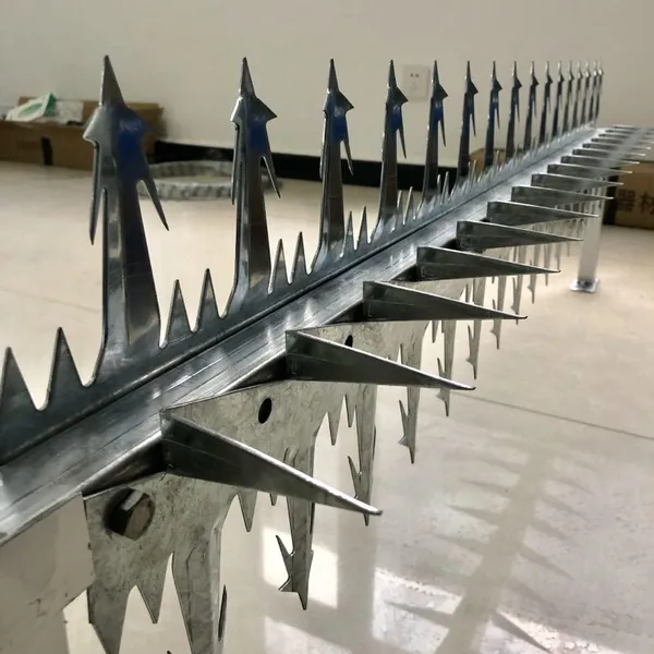 358 Anti-Climb Prison Fence With Wall Spikes & Razor Wire for Airport Security photo-5