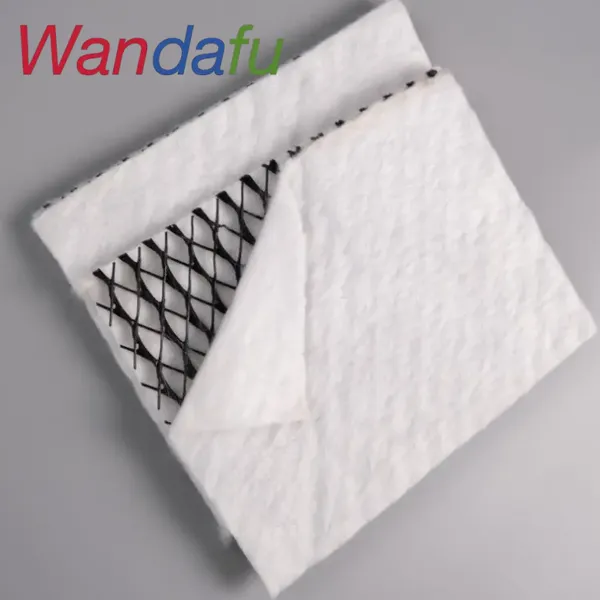 Wandafu 3D Composite Drainage HDPE 3D Drainage Geomat Geosynthetic Drainage Net photo-5
