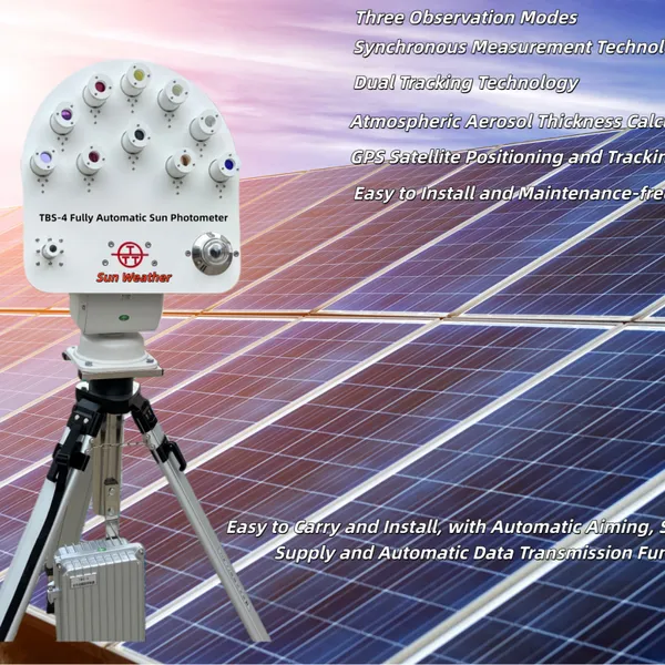 TBS-4 Fully Automatic Solar Photometer Automatic Sun Photometer Photovoltaic Luminosity Monitoring System photo-3