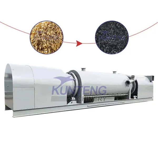 Eco-friendly Charcoal Making Machine Carbonization Furnace Continous Carbonization Stove EPC