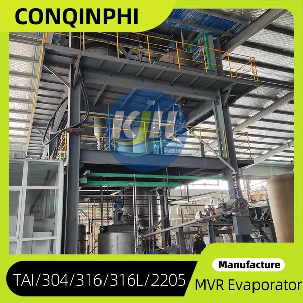 Double-effect MVR Evaporator System With Mill Test Report and 1-Year Warranty photo-3